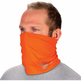 Ergodyne 6489 Cooling Multi-Band - Large/XL - Orange Polyester Blend - Multipurpose Masks