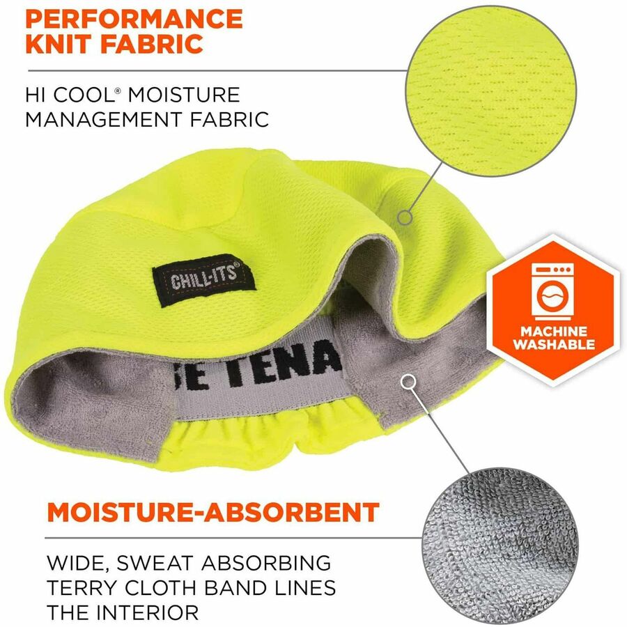 Ergodyne 6630 High-Performance Skull Cap - Alternate-Image1