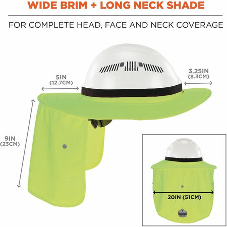 Ergodyne 6661 Universal Hard Hat Brims - Alternate-Image7