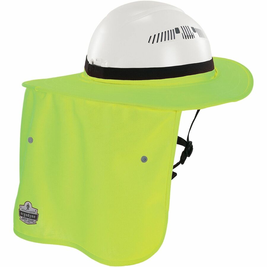 Ergodyne 6661 Universal Hard Hat Brims - Rear