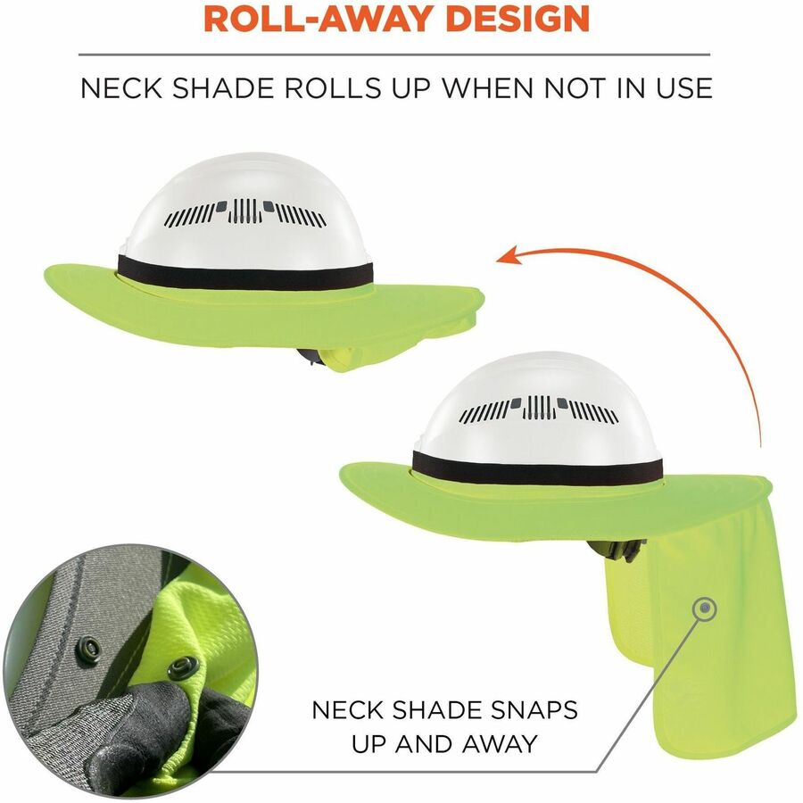 Ergodyne 6661 Universal Hard Hat Brims - Alternate-Image4