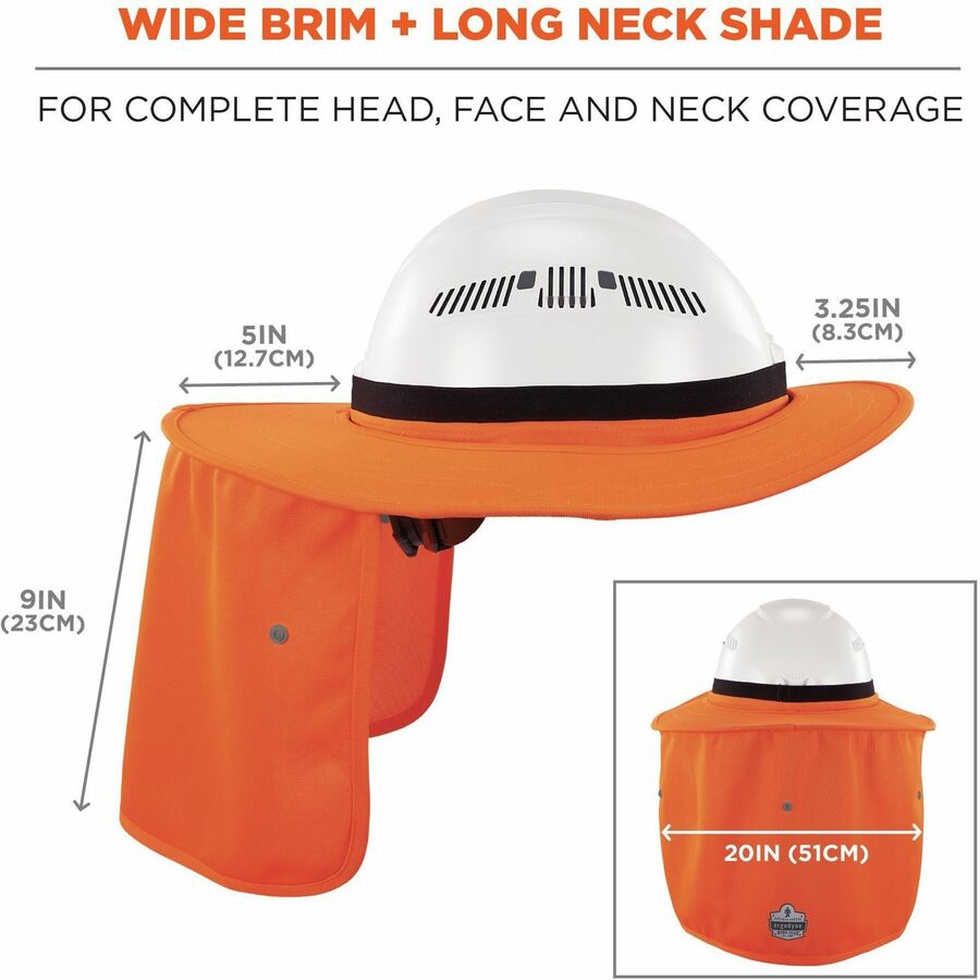 Ergodyne 6661 Universal Hard Hat Brims - Alternate-Image7