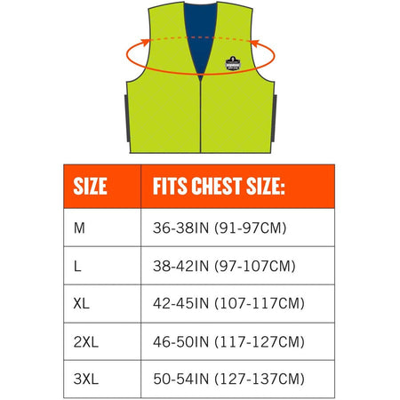 Ergodyne 6665 Evaporative Cooling Vest - Alternate-Image1