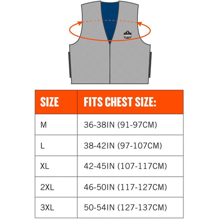 Ergodyne 6665 Evaporative Cooling Vest - Alternate-Image1