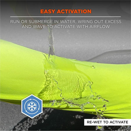 Ergodyne 6688 Cooling Hi-Vis Sun Shirts - Alternate-Image2