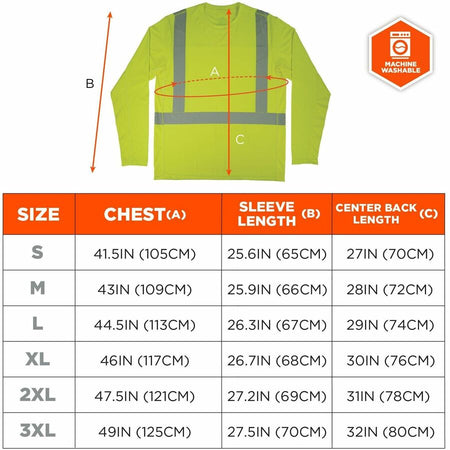 Ergodyne 6688 Cooling Hi-Vis Sun Shirts - Alternate-Image6