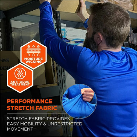 Ergodyne 6689 Cooling Long-Sleeve Shirts - Alternate-Image3