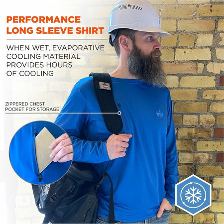Ergodyne 6689 Cooling Long-Sleeve Shirts - Alternate-Image1