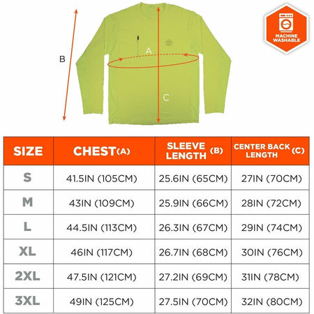 Ergodyne 6689 Cooling Long-Sleeve Shirts - Alternate-Image5