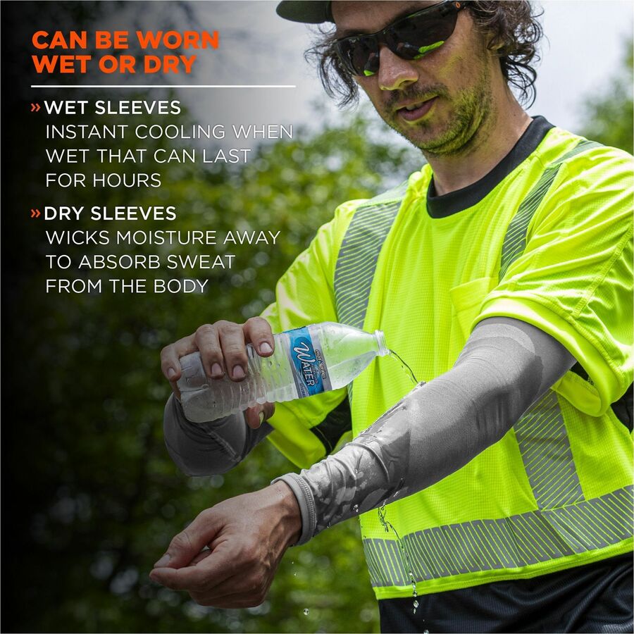Ergodyne 6690 Cooling Arm Sleeves - Alternate-Image2