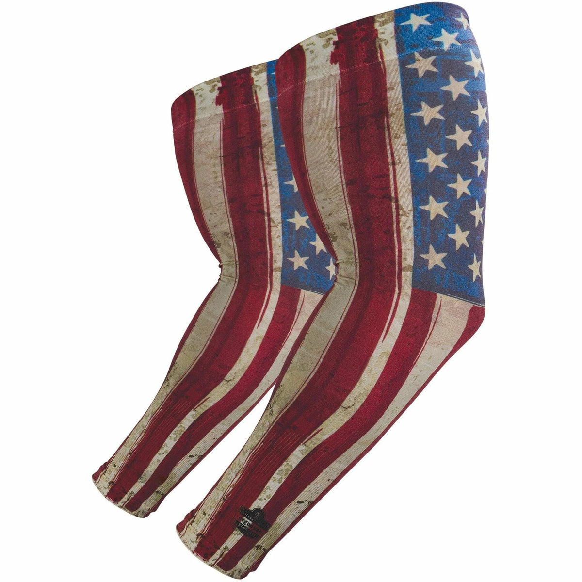 Ergodyne 6695 Sun Protection Arm Sleeves - American Flag Design - Protective Gear