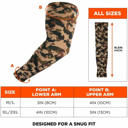 Ergodyne 6695 Sun Protection Arm Sleeves - Alternate-Image6