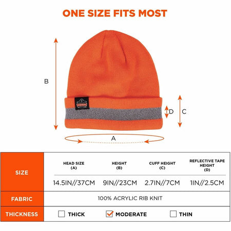 Ergodyne 6803 Reflective Winter Hats - Alternate-Image5