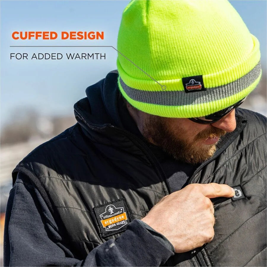 Ergodyne 6803 Reflective Winter Hats - Stay Warm and Visible - Protective Gear