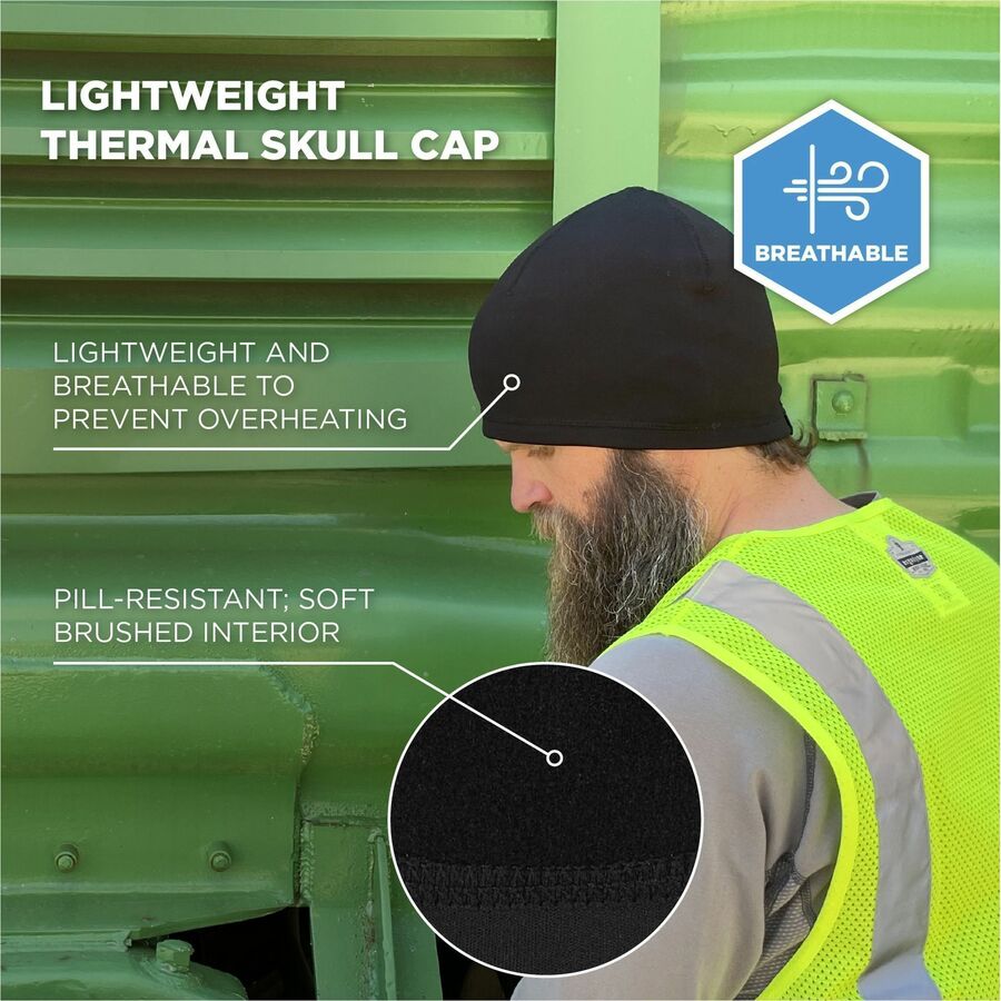 Ergodyne 6813 Skull Cap Helmet Liner - Alternate-Image1