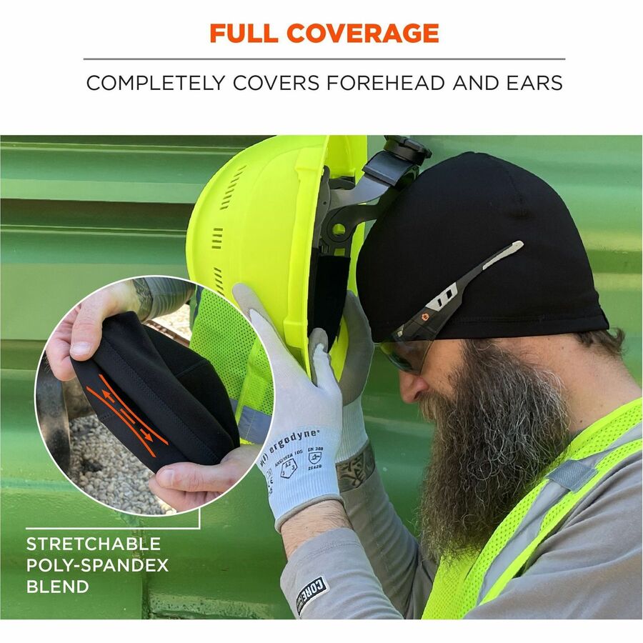 Ergodyne 6813 Skull Cap Helmet Liner - Alternate-Image2