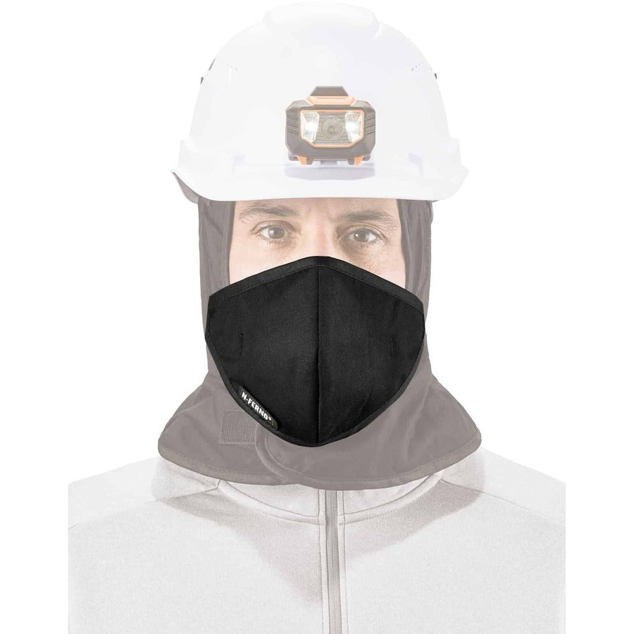Ergodyne 6870 Thermal Mouthpiece - 2-layer, Fleece-Lined, Cotton Shell - Alternate-Image2