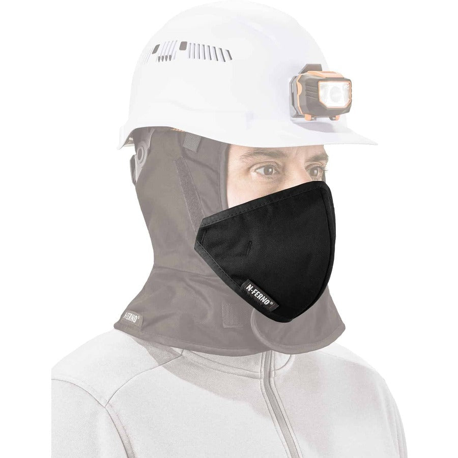 Ergodyne 6870 Thermal Mouthpiece - 2-layer, Fleece-Lined, Cotton Shell - Alternate-Image1