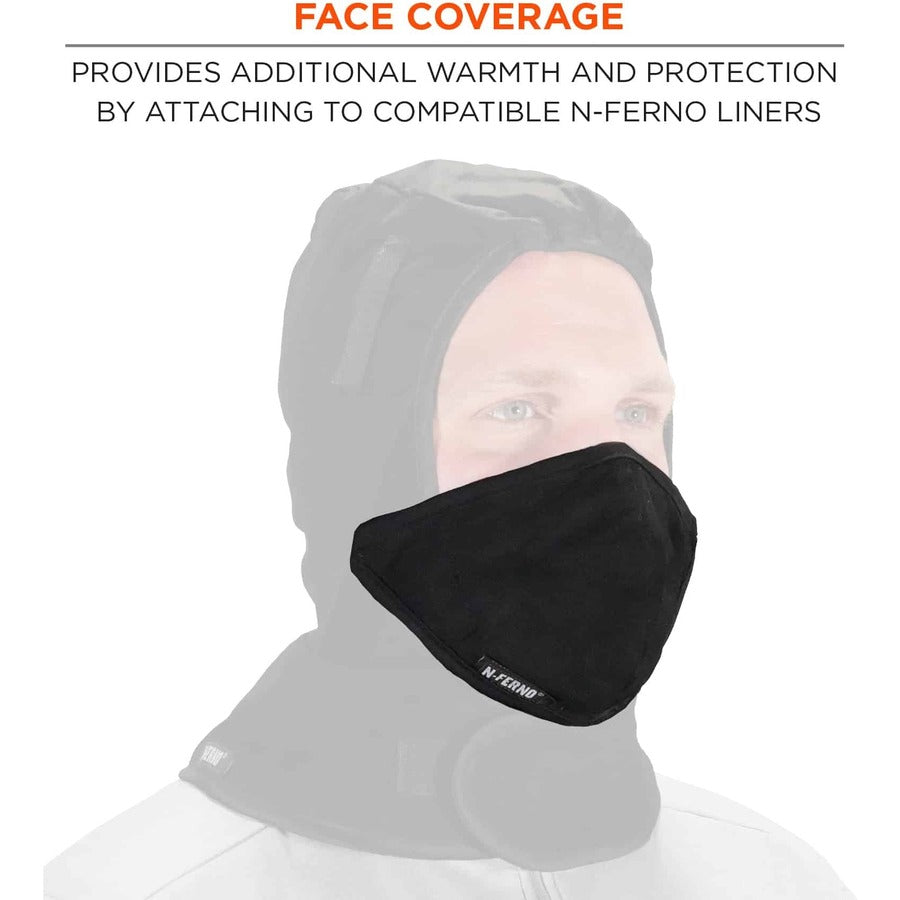 Ergodyne 6870 Thermal Mouthpiece - 2-layer, Fleece-Lined, Cotton Shell - Alternate-Image3