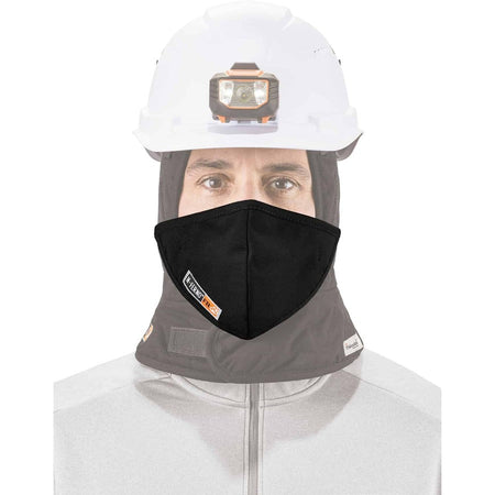 Ergodyne 6872 Thermal FR Mouthpiece - 2-layer, Modacrylic/Cotton Shell - Alternate-Image2