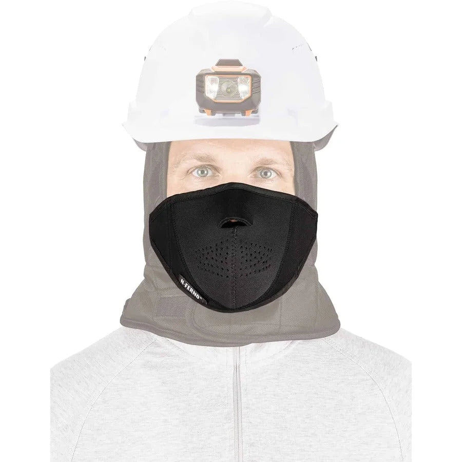 Ergodyne 6874 Thermal Mouthpiece: 2-Layer Fleece-Lined Neoprene Shell - Multipurpose Masks