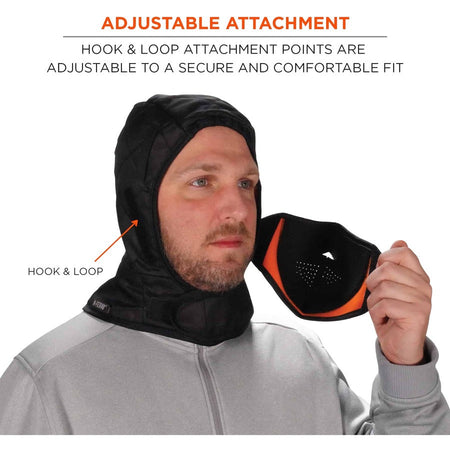 Ergodyne 6874 Thermal Mouthpiece - 2-Layer, Fleece-Lined, Neoprene Shell - Alternate-Image7