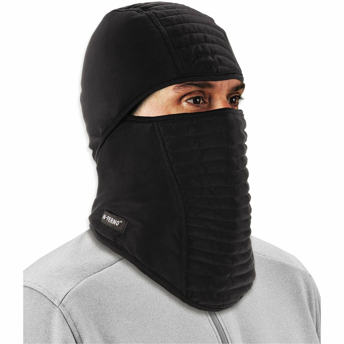 Ergodyne 6955 Insulated Balaclava: 3-Layer Spandex Face Mask - Multipurpose Masks