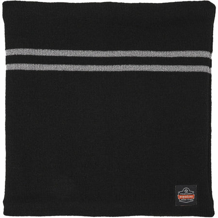Ergodyne 6961 Reflective Neck Gaiter: Fleece & Acrylic Black - Protective Gear
