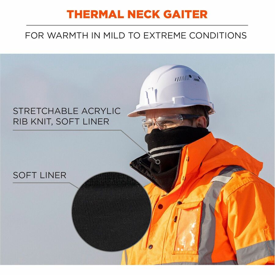 Ergodyne 6961 Reflective Winter Neck Gaiter - Alternate-Image1