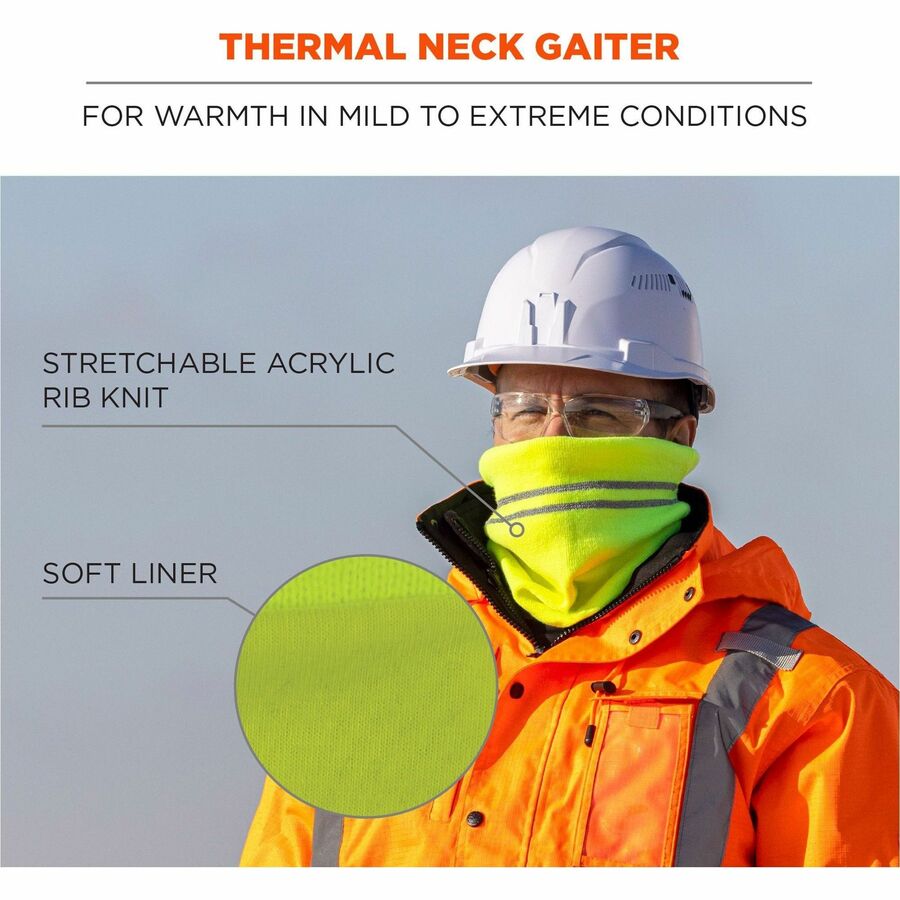 Ergodyne 6961 Reflective Winter Neck Gaiter - Alternate-Image1