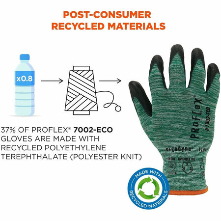 Ergodyne 7002-ECO Recycled PU-Coated Gloves - Alternate-Image1