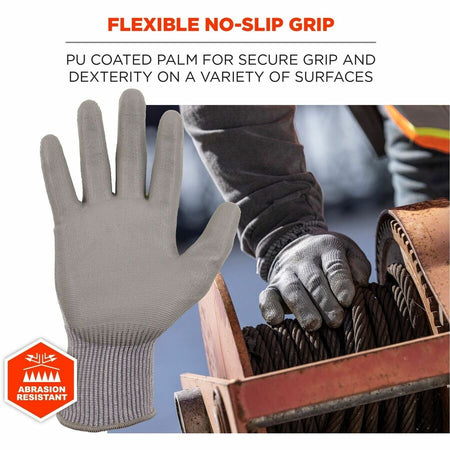Ergodyne 7024 PU-Coated Cut-Resistant Gloves - Alternate-Image3