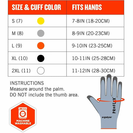 Ergodyne 7025 PU-Coated Cut-Resistant Gloves - Alternate-Image5