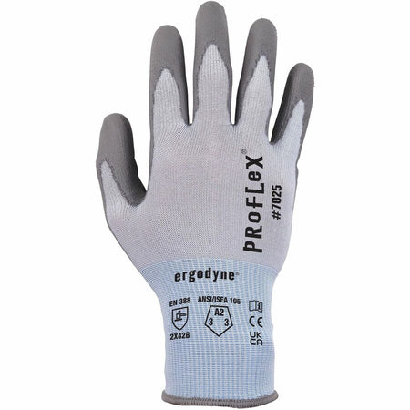 Ergodyne 7025 PU-Coated Cut-Resistant Gloves - Front
