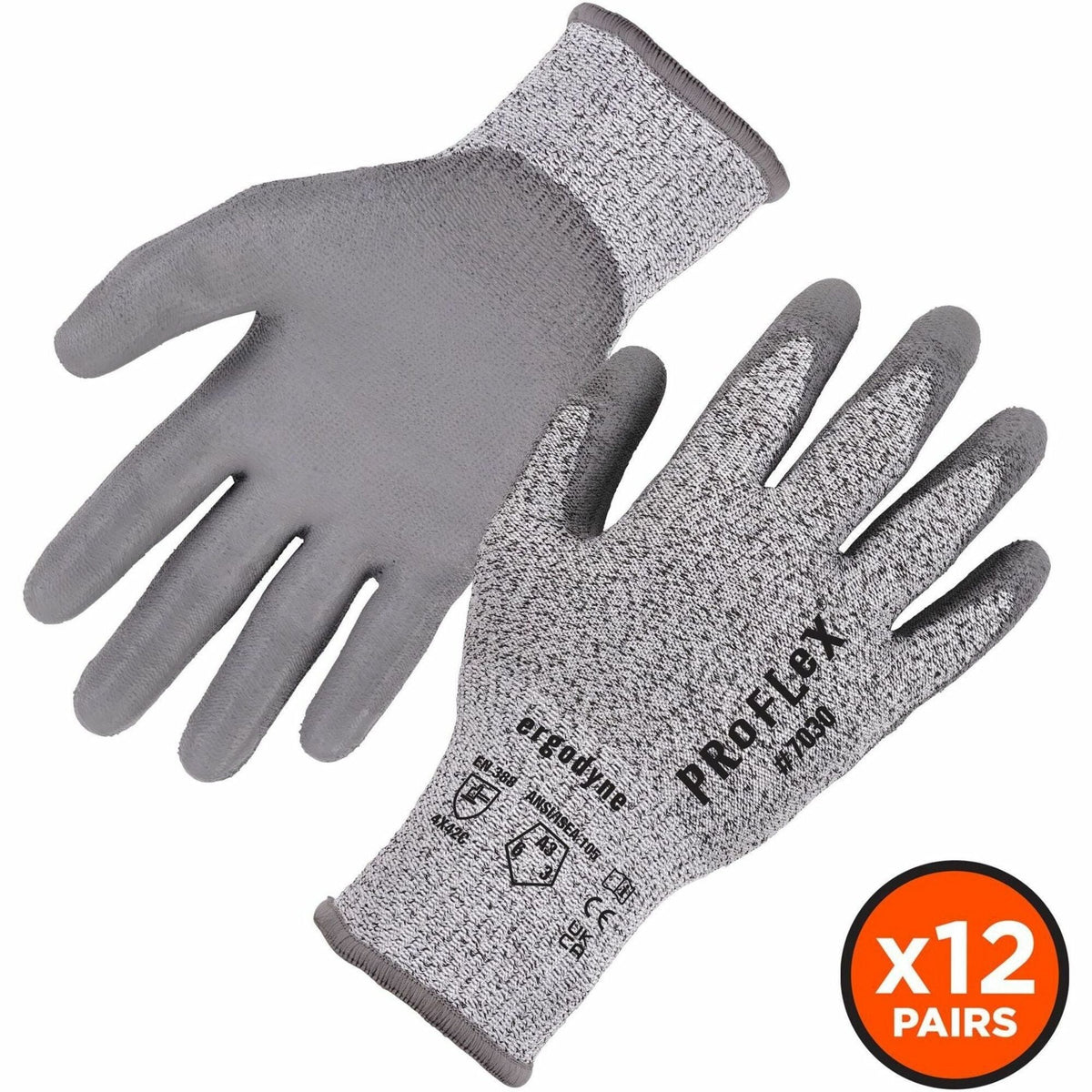 Ergodyne 7030 PU-Coated Cut-Resistant Gloves - 2000