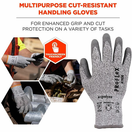 Ergodyne 7030 PU-Coated Cut-Resistant Gloves - Alternate-Image1