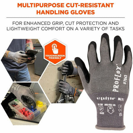 Ergodyne 7043 Nitrile-Coated Cut-Resistant Gloves - Alternate-Image1