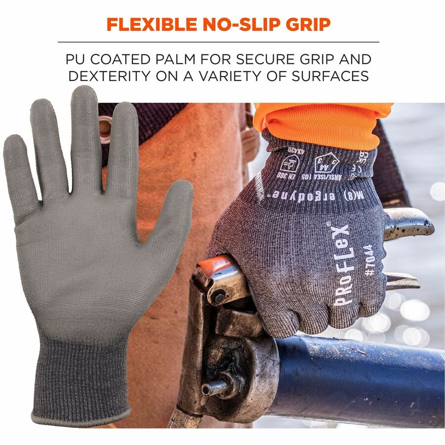 Ergodyne 7044 PU-Coated Cut-Resistant Gloves - Alternate-Image3
