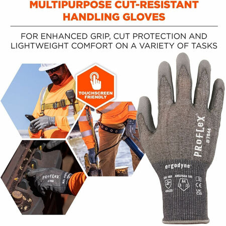 Ergodyne 7044 PU-Coated Cut-Resistant Gloves - Alternate-Image1