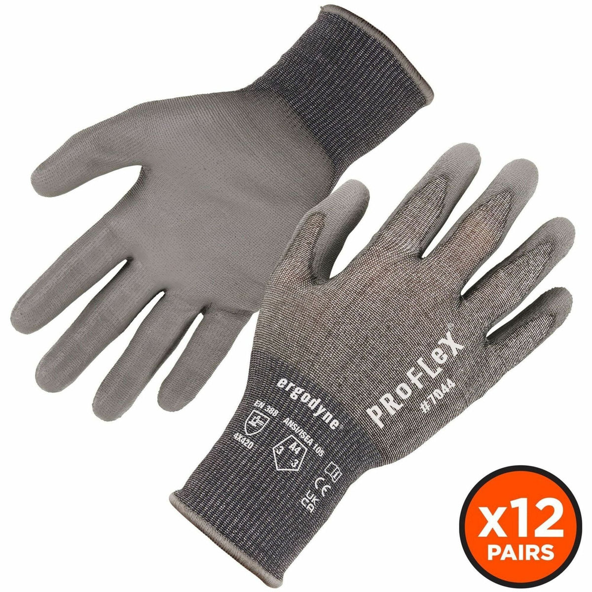Ergodyne 7044 PU-Coated Cut-Resistant Gloves - 2000