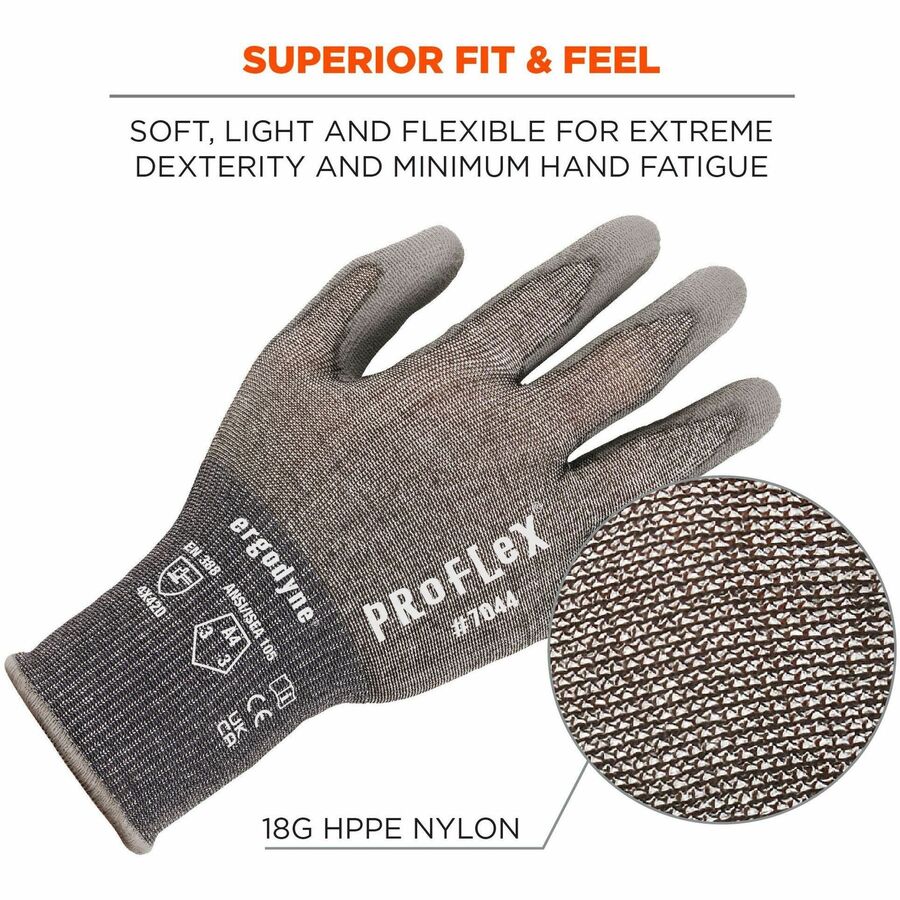 Ergodyne 7044 PU-Coated Cut-Resistant Gloves - Alternate-Image4