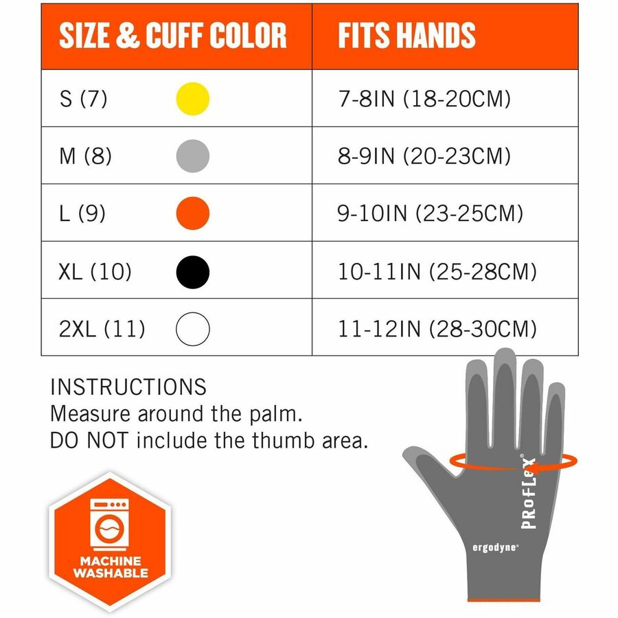 Ergodyne 7044 PU-Coated Cut-Resistant Gloves - Alternate-Image5