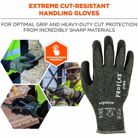 Ergodyne 7070 Nitrile-Coated Cut-Resistant Gloves - Alternate-Image1