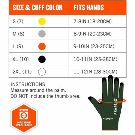 Ergodyne 7070 Nitrile-Coated Cut-Resistant Gloves - Alternate-Image5