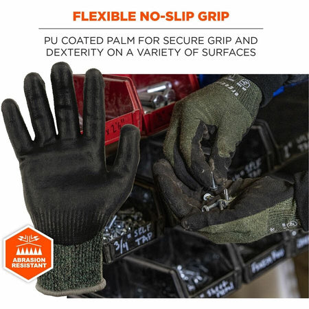 Ergodyne 7070 Nitrile-Coated Cut-Resistant Gloves - Alternate-Image3