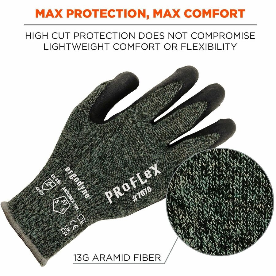 Ergodyne 7070 Nitrile-Coated Cut-Resistant Gloves - Alternate-Image4