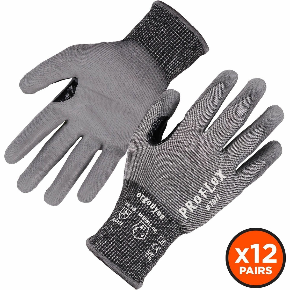 Ergodyne 7071 PU-Coated Cut-Resistant Gloves - 2000