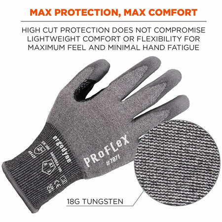 Ergodyne 7071 PU-Coated Cut-Resistant Gloves - Alternate-Image4