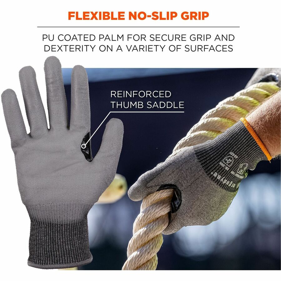 Ergodyne 7071 PU-Coated Cut-Resistant Gloves - Alternate-Image3