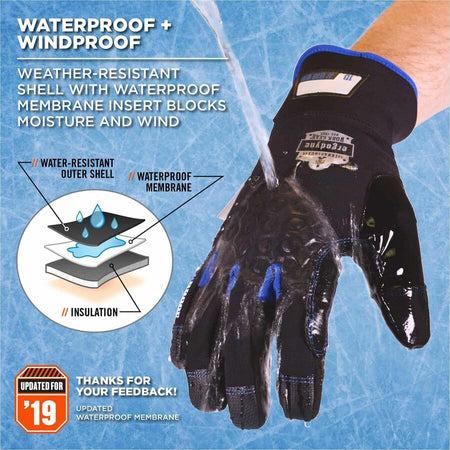 Ergodyne 818WP Thermal Waterproof Work Gloves - Alternate-Image1